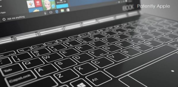 Apple запатентовала MacBook с двумя экранами